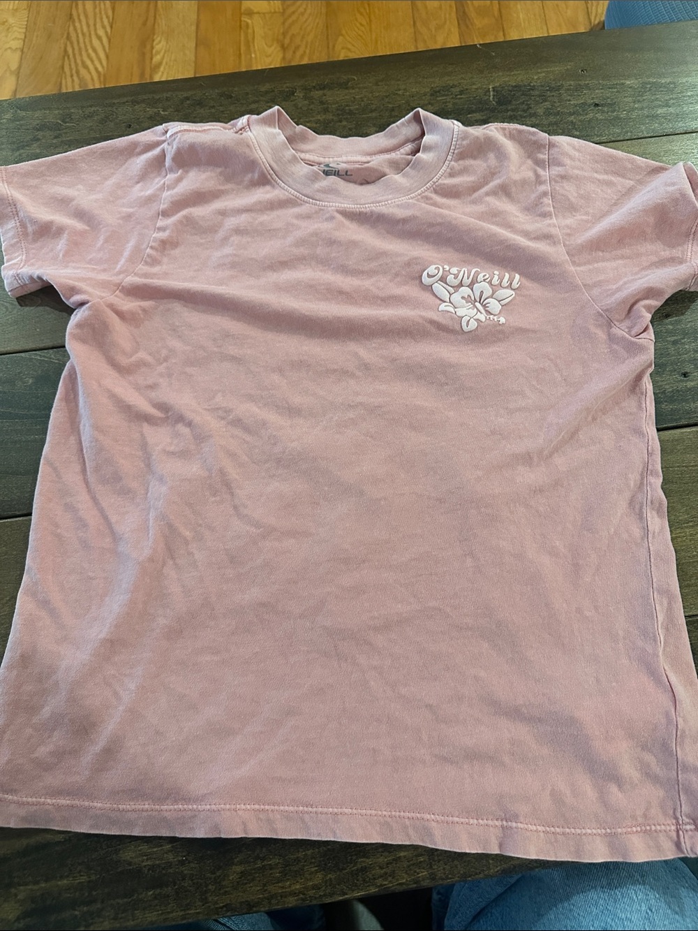 O'Neill Light Pink Short Sleeve Graphic Tee